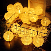 Salcar 5 m/15 m/20 m Solar Lampions Lichterkette, 20/50/80 LEDs
